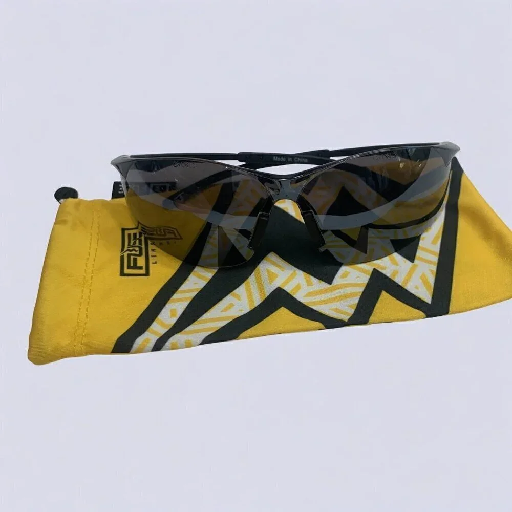 Safety Sunglasses GTV Z87+ Solar Shield High Impact UV Protection G+U6L3 Black